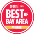 SFGATE Best of Bay Area 2025 award badge